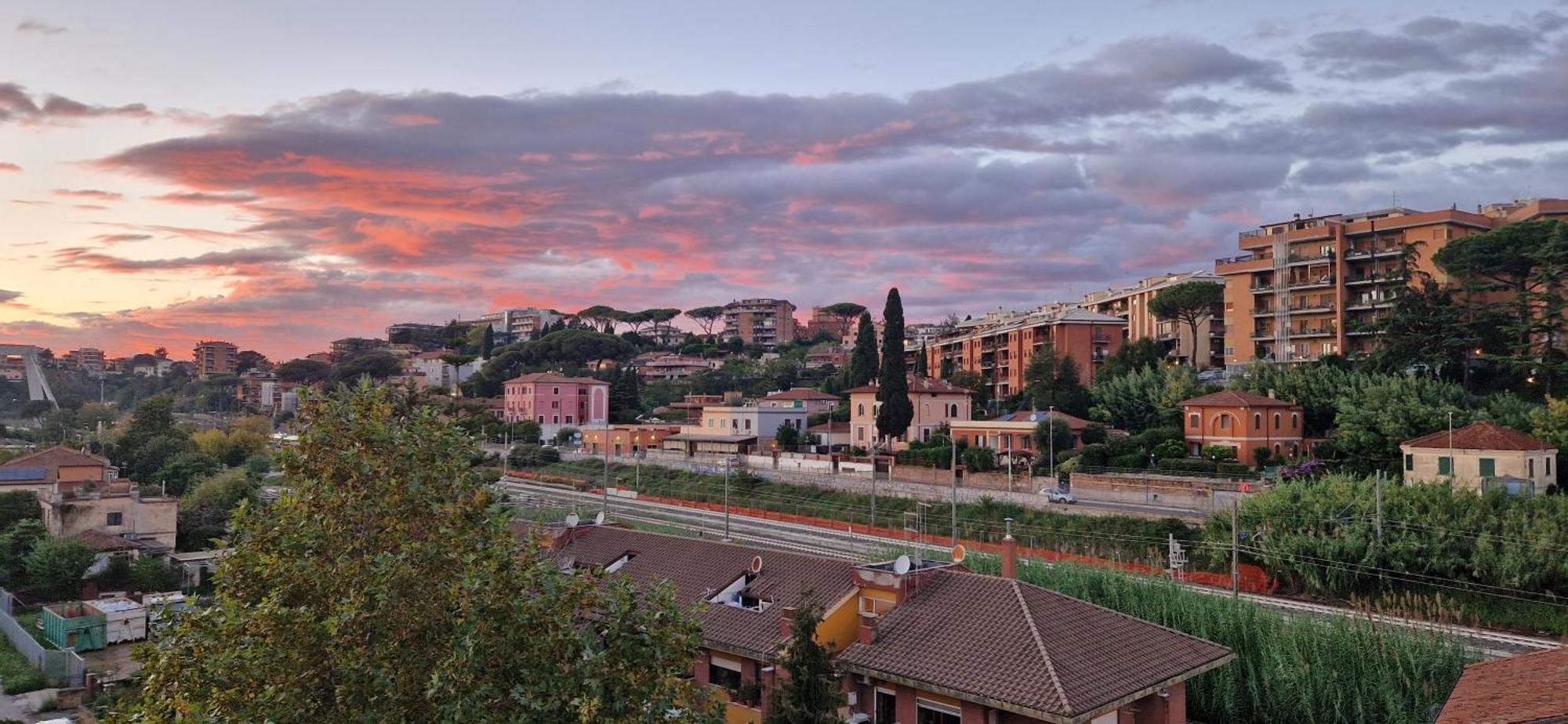 Апартаменты Casa Stazione Magliana Рим Экстерьер фото